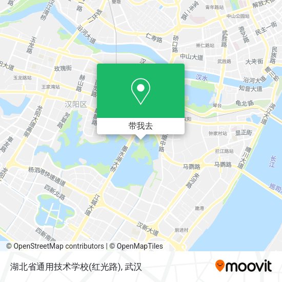 湖北省通用技术学校(红光路)地图