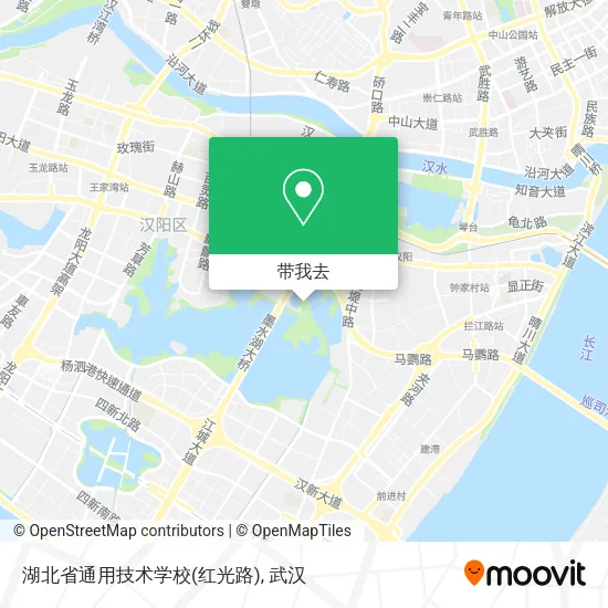 湖北省通用技术学校(红光路)地图