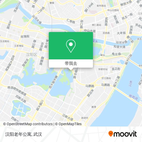 汉阳老年公寓地图