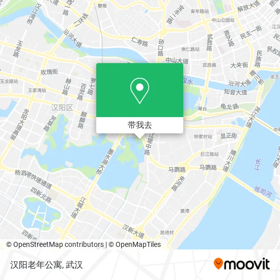 汉阳老年公寓地图