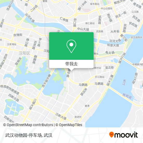 武汉动物园-停车场地图
