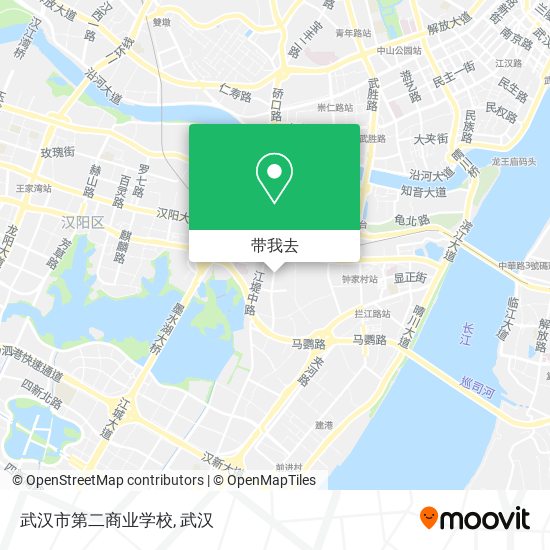 武汉市第二商业学校地图