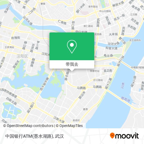 中国银行ATM(墨水湖路)地图