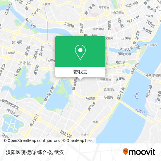 汉阳医院-急诊综合楼地图