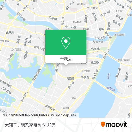 天翔二手调剂家电制冷地图