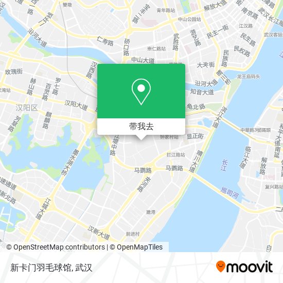 新卡门羽毛球馆地图