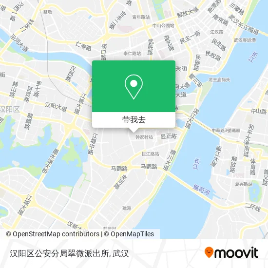 汉阳区公安分局翠微派出所地图
