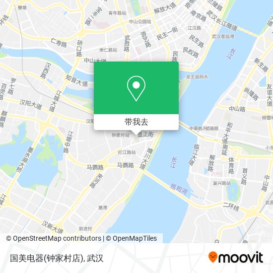 国美电器(钟家村店)地图