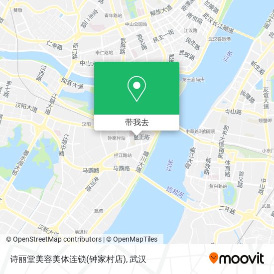 诗丽堂美容美体连锁(钟家村店)地图