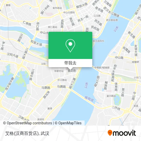 艾格(汉商百货店)地图