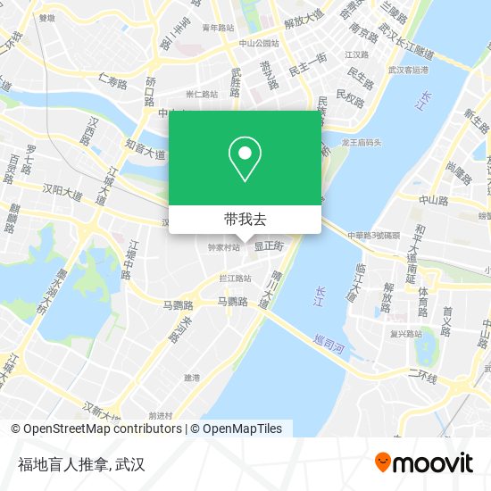 福地盲人推拿地图