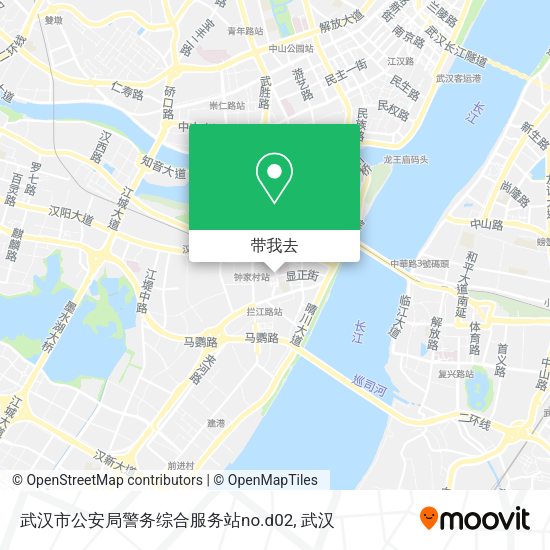 武汉市公安局警务综合服务站no.d02地图