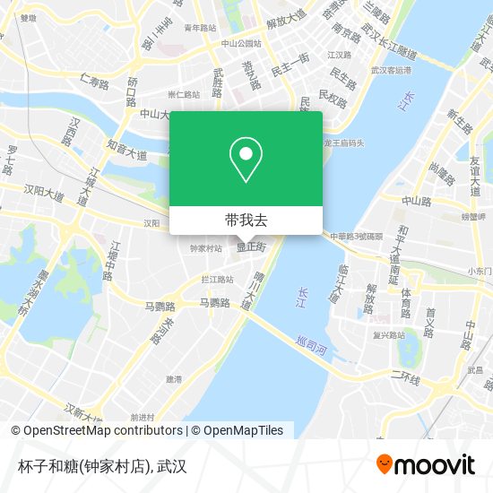 杯子和糖(钟家村店)地图