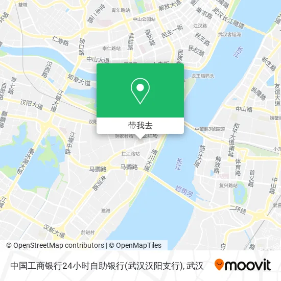 中国工商银行24小时自助银行(武汉汉阳支行)地图