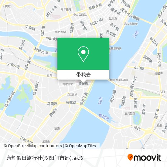 康辉假日旅行社(汉阳门市部)地图