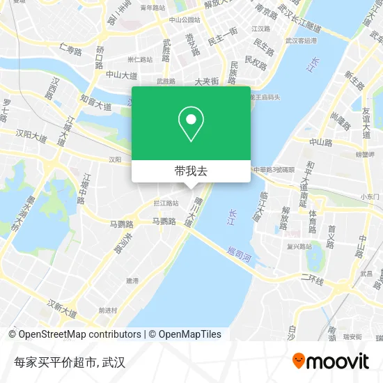 每家买平价超市地图