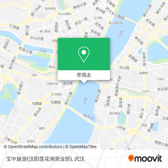 宝中旅游(汉阳莲花湖营业部)地图