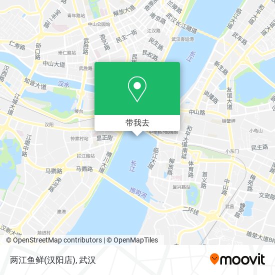 两江鱼鲜(汉阳店)地图