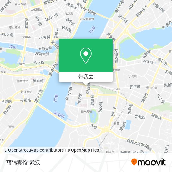 丽锦宾馆地图