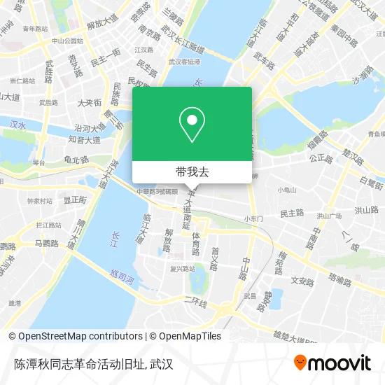 陈潭秋同志革命活动旧址地图