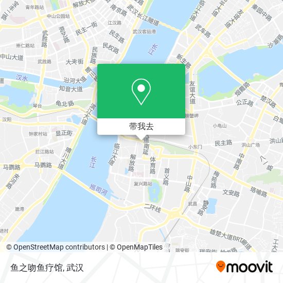 鱼之吻鱼疗馆地图