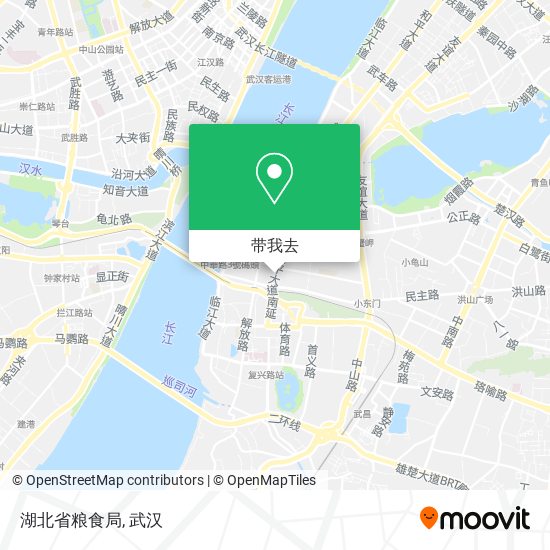 湖北省粮食局地图