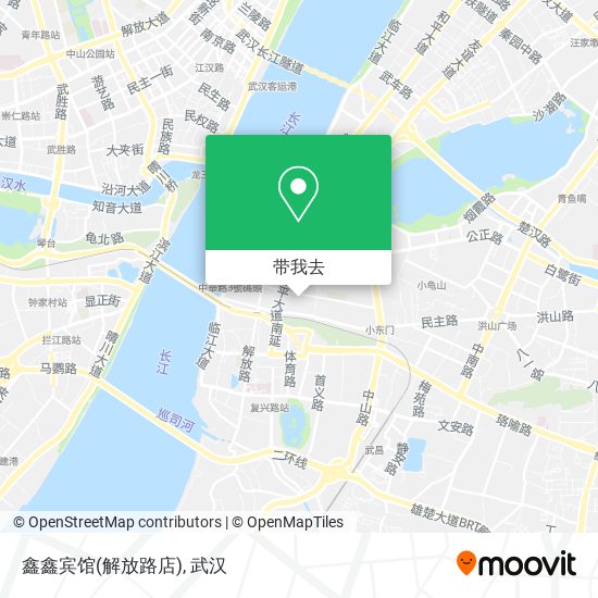 鑫鑫宾馆(解放路店)地图