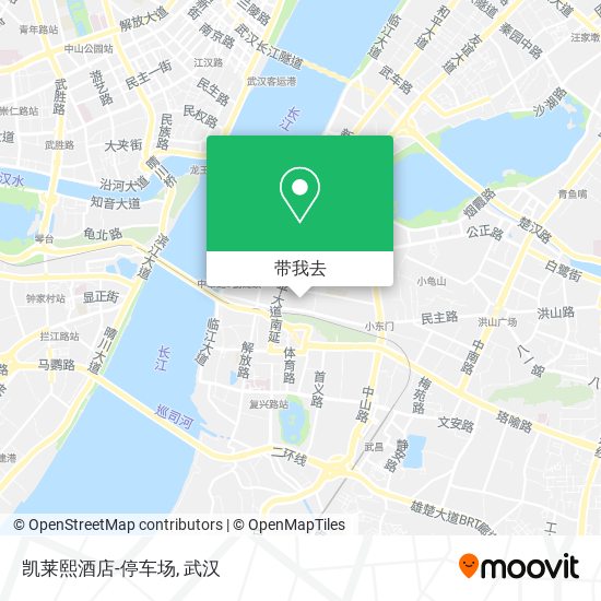 凯莱熙酒店-停车场地图