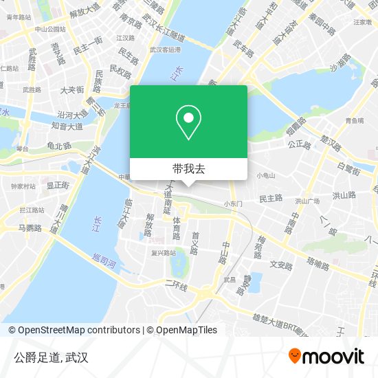 公爵足道地图