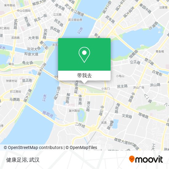 健康足浴地图