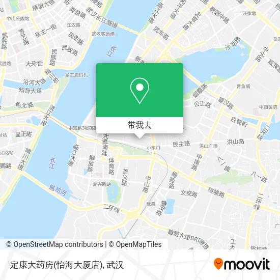 定康大药房(怡海大厦店)地图