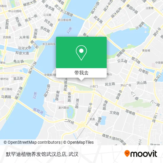 默罕迪植物养发馆武汉总店地图