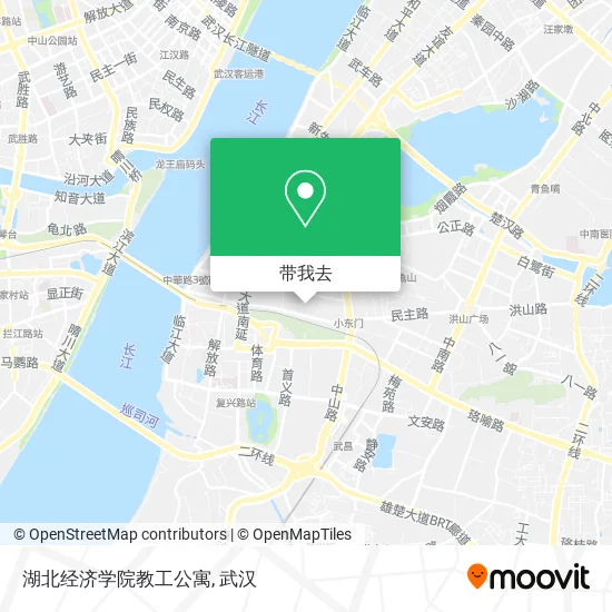 湖北经济学院教工公寓地图
