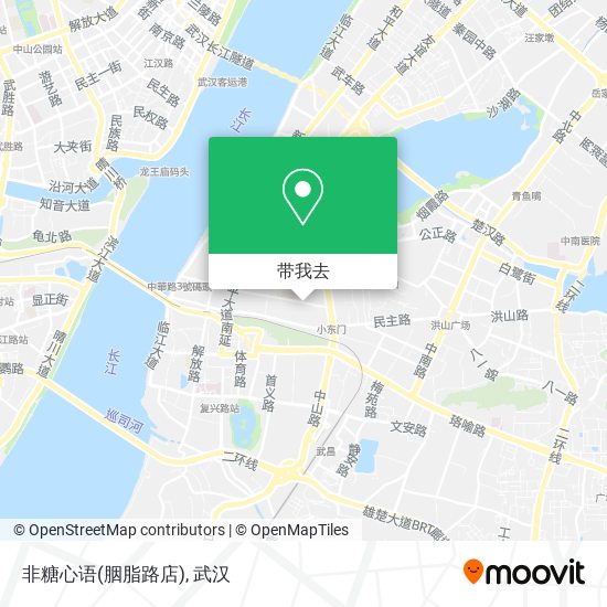 非糖心语(胭脂路店)地图