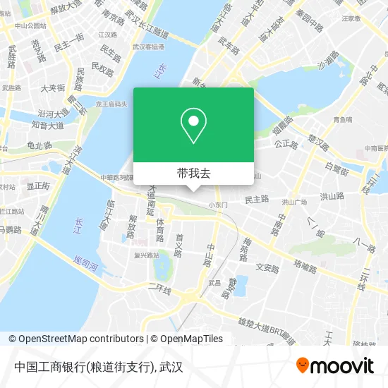 中国工商银行(粮道街支行)地图