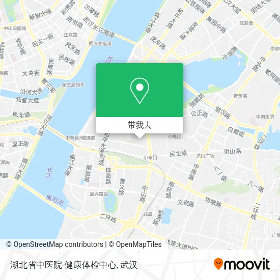 湖北省中医院-健康体检中心地图
