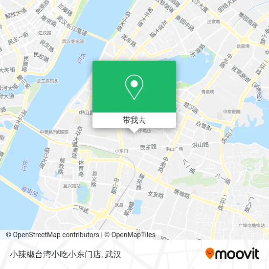 小辣椒台湾小吃小东门店地图