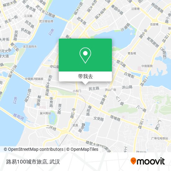 路易100城市旅店地图