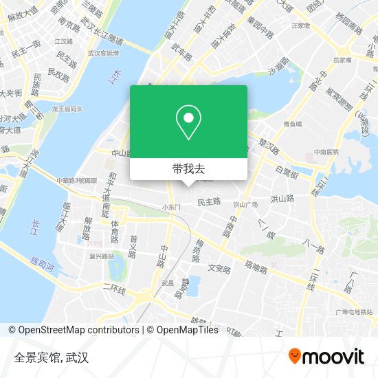 全景宾馆地图