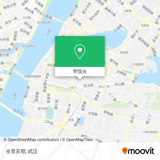 全景宾馆地图