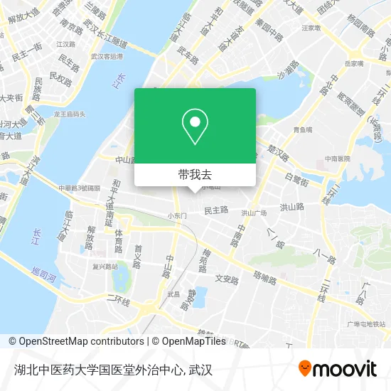 湖北中医药大学国医堂外治中心地图
