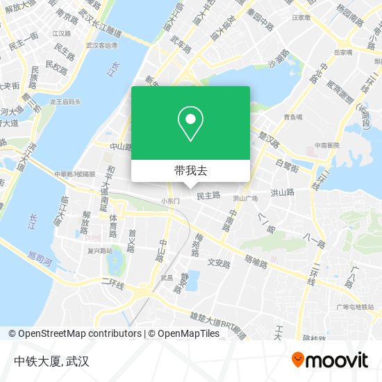 中铁大厦地图