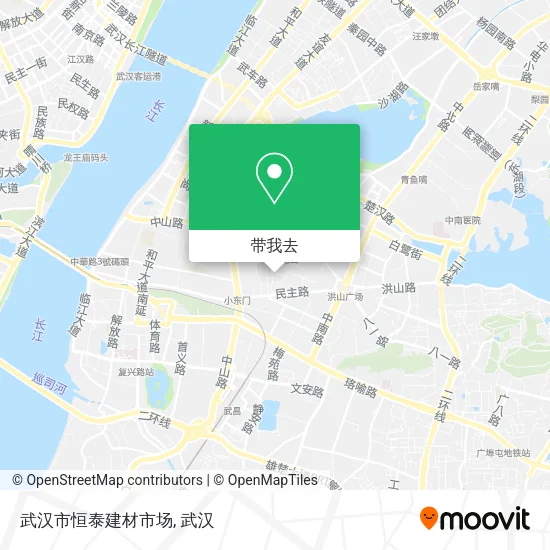 武汉市恒泰建材市场地图