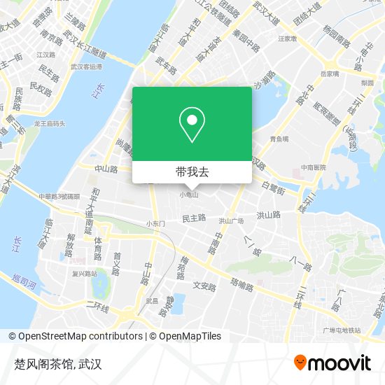 楚风阁茶馆地图
