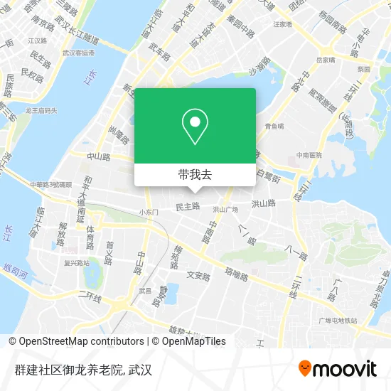 群建社区御龙养老院地图