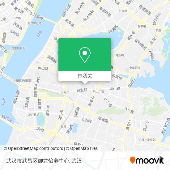 武汉市武昌区御龙怡养中心地图