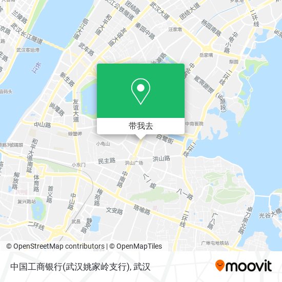 中国工商银行(武汉姚家岭支行)地图