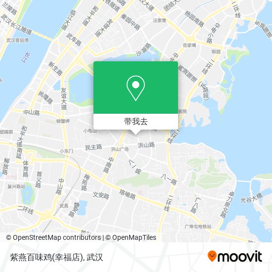 紫燕百味鸡(幸福店)地图