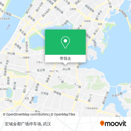宏城金都广场停车场地图