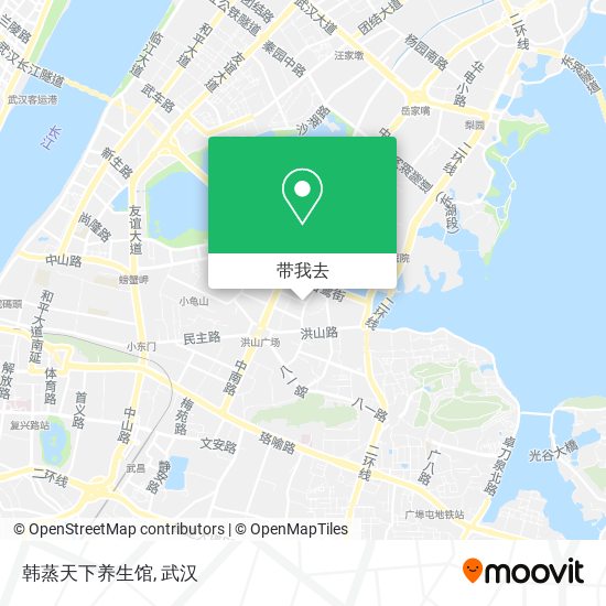 韩蒸天下养生馆地图